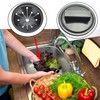 Garbage Disposal Splash Guards Collar Sink Baffle, Multi-Function Kitchen Drain