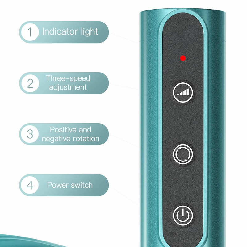 Handheld Grinder Pen USB Charging 3 Speed Control Electric Grinding