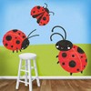 My Wonderful Walls Ladybug Wall Stickers Decals - Girls Room