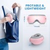RENPHO Eye Massager w/Heat for Migraine Temple Eye Care Bluetooth