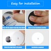 noxozoqm Motion Sensor Lamp Under Cabinet Lighting Rechargeable Night Light