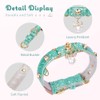 PetsHome Cat Collar, Dog Collar, [Bling Rhinestones] PU Leather Adjustable