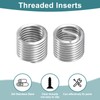 sourcing map 30Pcs Helical Threaded Inserts, M14-2x1.5D 304 Stainless Steel