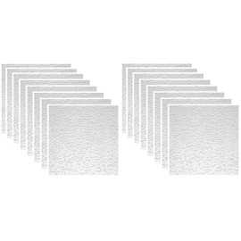 (30) USG Interiors 4240 Tivoli 12" x 12" Textured Ceiling Tiles