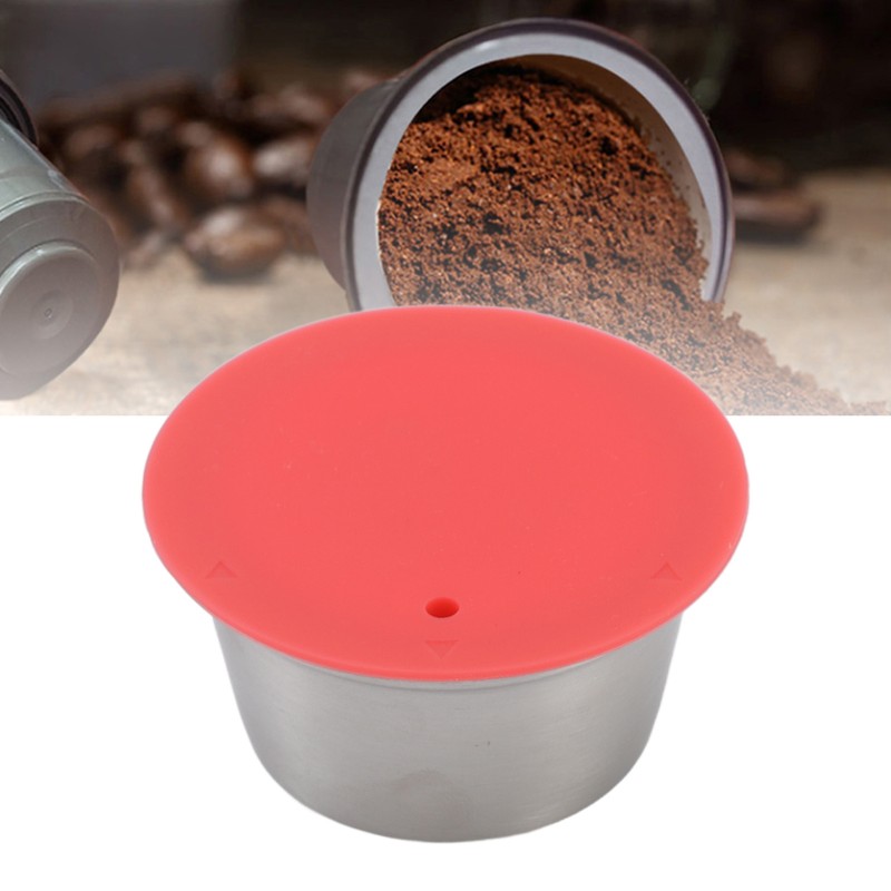Stainless Steel Refill Coffee Capsules Reusable Coffee Filter Cup Set