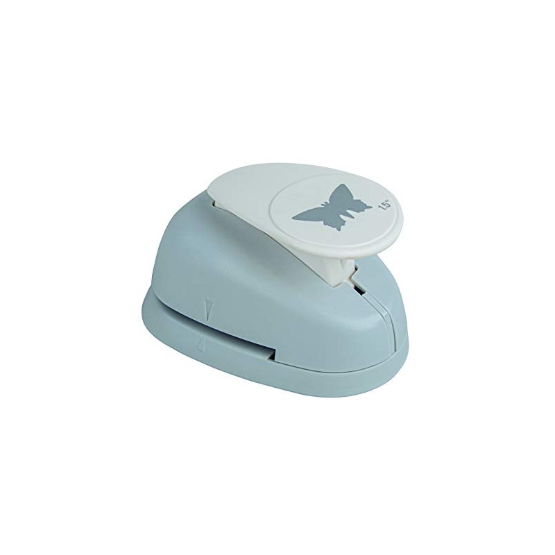 Rayher Butterfly Motive Puncher, Orange, 3.81 cm