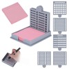 5pcs Sticky Note Stencil Template, Reusable Sticky Note to-Do List