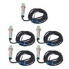 5PCS 2 Wire NO Proximity Switch Distance Detection Approach Sensor