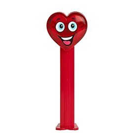 Pez Valentines Day Candy Dispenser - Valentine's Love Heart With Candy Refills | Valentines Day Gift, Party Favor