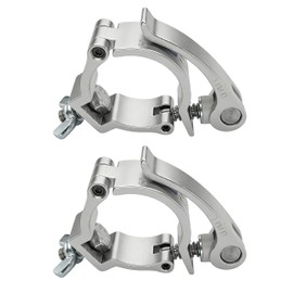Quick Release Truss Clamp, Heavy Duty Stage Light Clamp for 1.89"-2" Pipe, Aluminum Alloy 220lbs Load O-Clamps for Professional DJ Truss Mounting