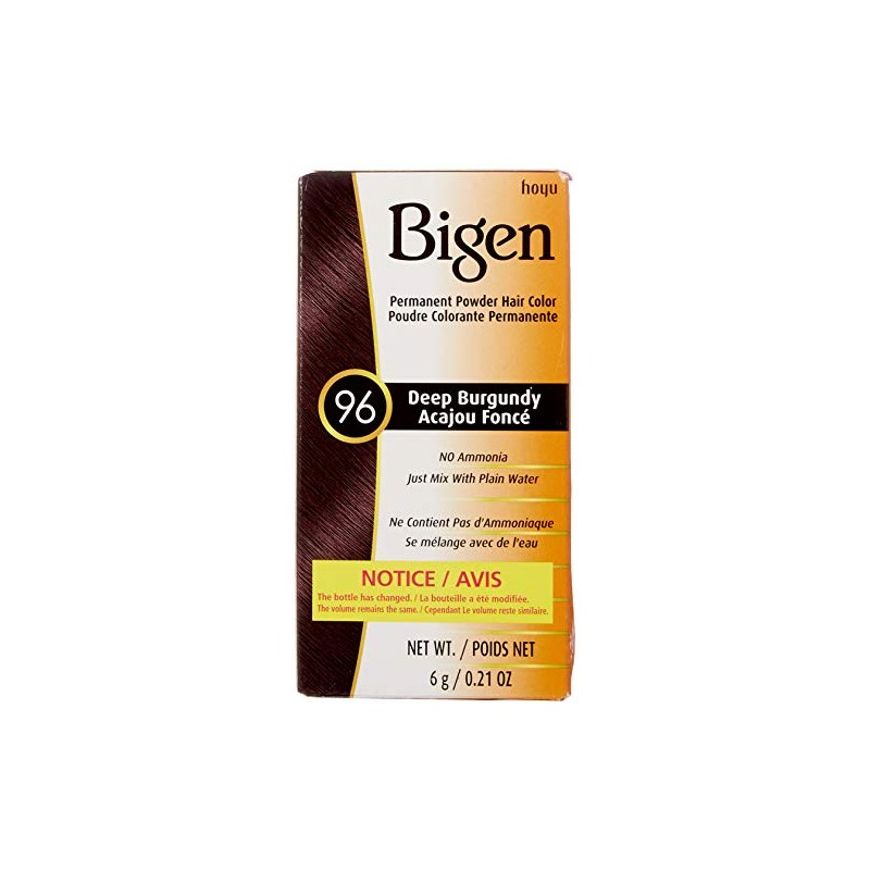Bigen Hair Color Powder - Deep Burgundy #96