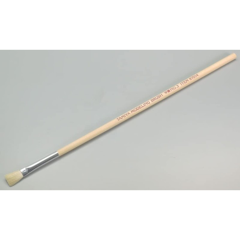 Tamiya 87014 Makeup Material Series No. 14 Modeling Brush, Flat