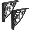 Starby Heavy Duty Wall Shelf Brackets ~ Metal Corbel Supports