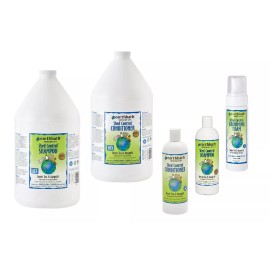 MPP Dog Shed Control Green Tea Detoxifiying Shampoo Conditioner Foam 16 oz or gallon - 1 gal - Shampoo and Conditioner