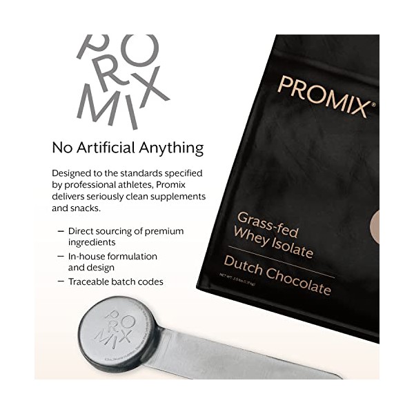 ProMix Nutrition Promix Whey Protein Isolate Powder, Chocolate - 5lb