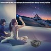 Mini LED Digital Home Theatre Full HD Projector with Remote