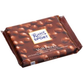 Ritter Sport: Milk with Hazelnuts (3-3.5oz Bars)