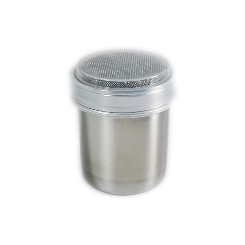 Stainless Steel Shaker Sifter Dispenser Duster Container for Flour, Sugar,
