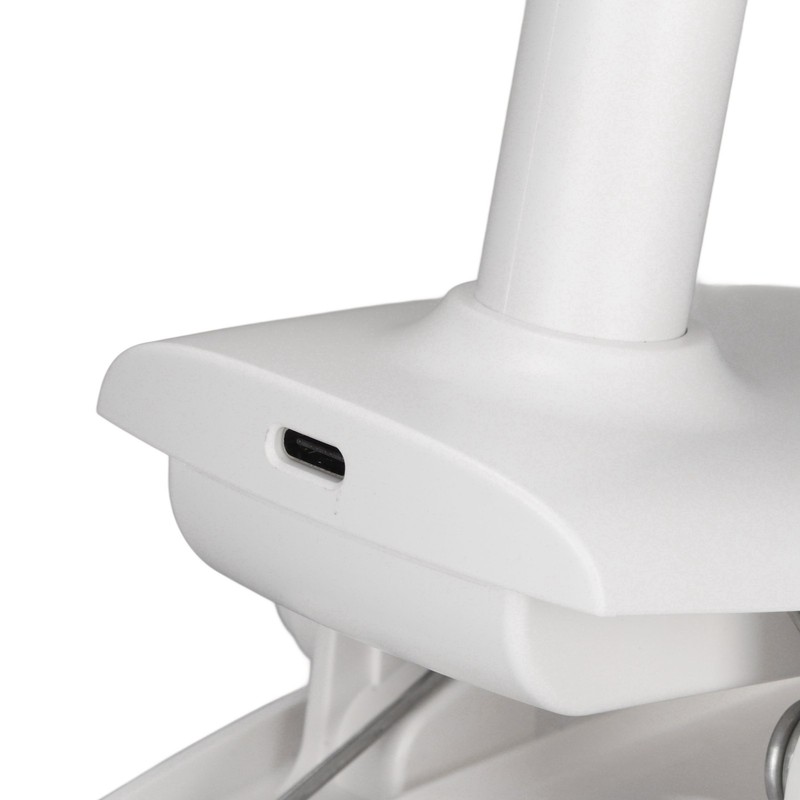 USB Desk Clip On Fan Intelligent Digital Display 3 Blades