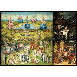 Puzzle 1000 Pieces Adults The Garden of Earthly Joys by Hieronymus Bosch 70 x 50 cm Puzzles for Adults Educational Game Challenge Toy 1000 Piece Puzzles for Adults Children
