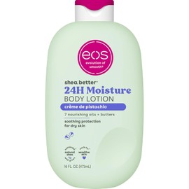 Eos Shea Better Loción Corporal Pistachio Cream 473 Ml | Hidratación 24 Horas Con Manteca De Karité Natural, Loción Corporal Hidratante con Manteca de Karité, Aroma De... Crema De Pistachio