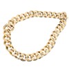 MagZen Thick Chain Necklace, Plastic, Acrylic, Kids Hip Hop Costume,
