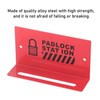 BuyWeek Lockout Tagout Station Padlock Station Wall Mounted Security Padlocks