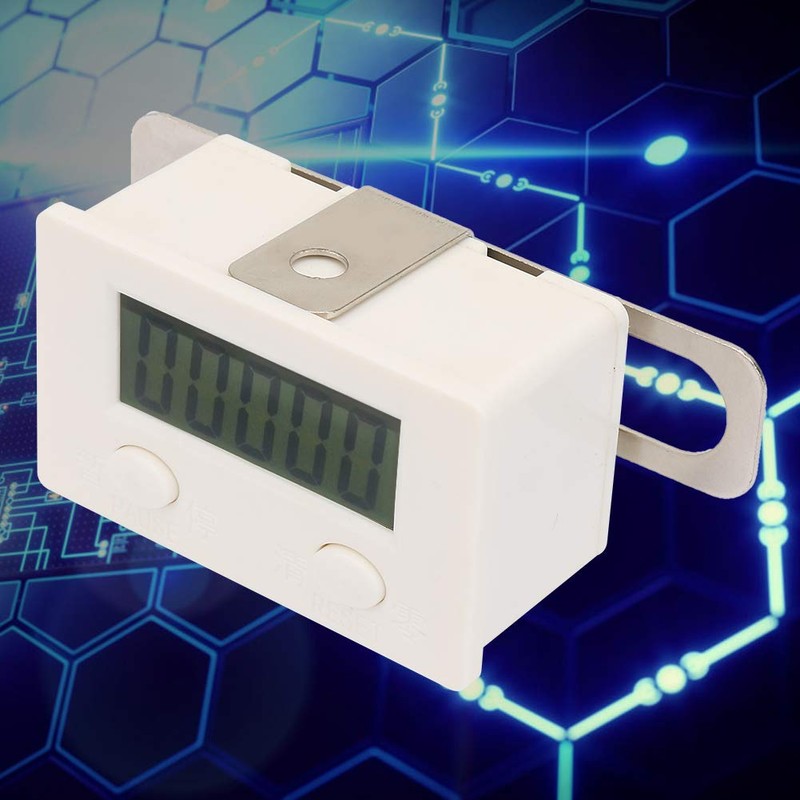 BuyWeek Digital LCD Counter, 5 Digit Counter 0-99999 Magnetic Induction