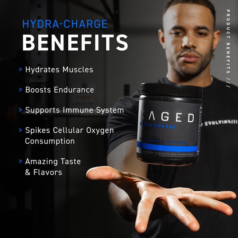 Electrolytes, Kaged Hydra-Charge Premium Electrolyte Powder, Pre Workout, Post Workout,
