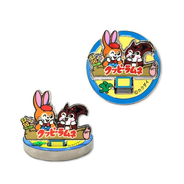 HOKUSHIN TRADING MK0466 Golf Ball Marker Kookie Ramune Upright Marker