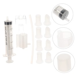 BIUDECO 11pcs DIY Lipstick Making Mold Set with 4 Bird Beak Tips 4 Heart Tips Single and Four Hole Stand and Demolding Tool for Handmade Lip Cream Crafting