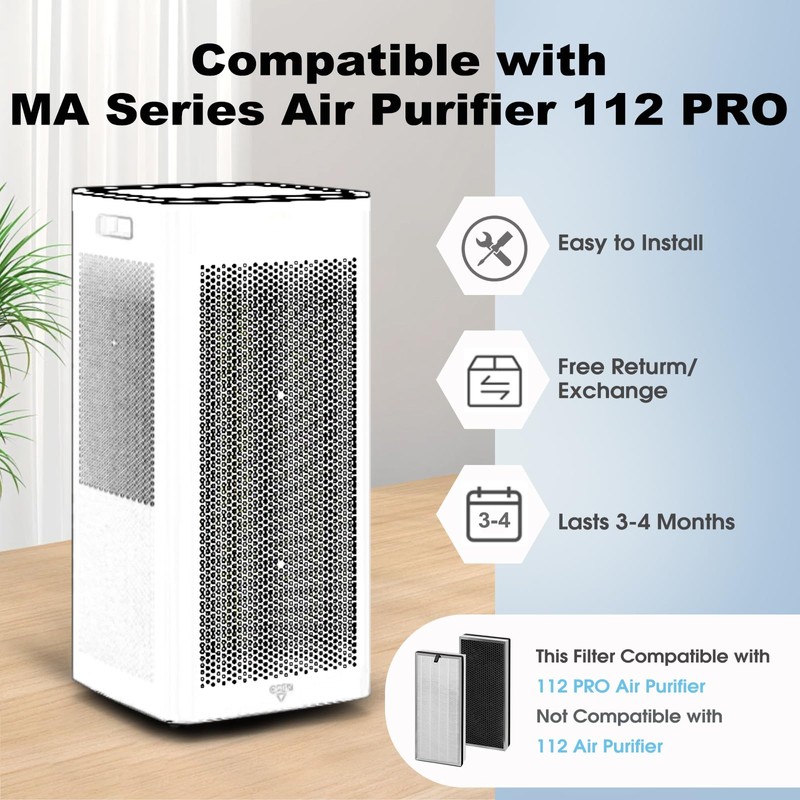 112 PRO Replacement Filter | Compatible with MA Series Air