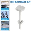 X AUTOHAUX Car Roof Rack T Shaped Slot Bolt M6
