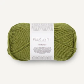 SANDNES GARN Petiteknit Peer Gynt – Colour: Matcha (9564) – 50 g/Approx. 91 m Wool