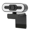 Webcam USB2.0 1080P HD 30FPS High Resolution LED Light PC