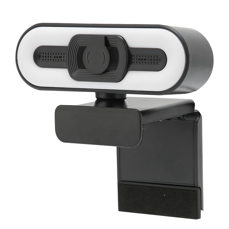 Webcam USB2.0 1080P HD 30FPS High Resolution LED Light PC