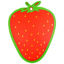 Nankai Tsusho dexas Cutting Board, Strawberry, Size: Approx. 13.0 inches (33 cm), W10.0 inches (25.5 cm), 0011-036