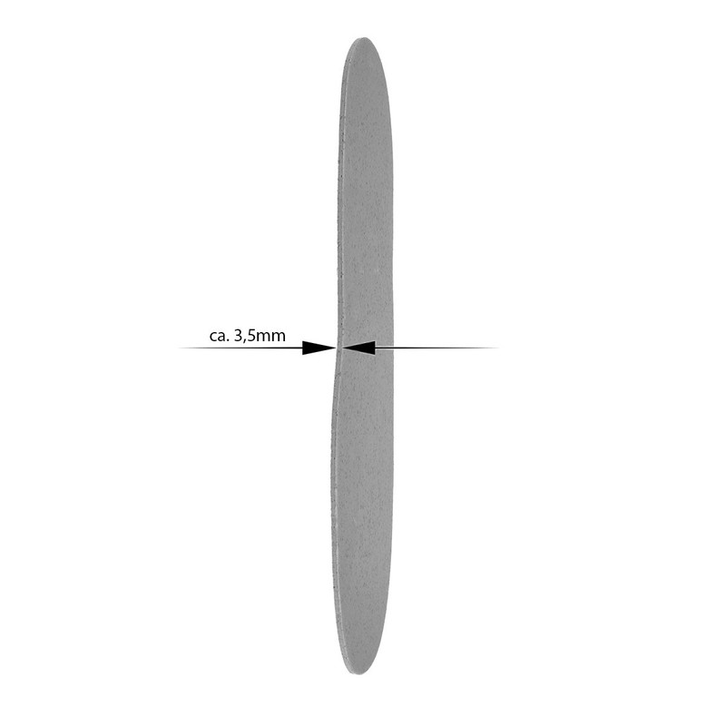 Langlauf® Shoe Repair Compact Rubber Long Sole Shoe Sole "Welle,