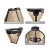 Reusable Coffee Permanent Filters Cone Replacement Coffee Filter Compatible with