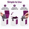 Trading Card Deck Box for 120+ Single-Sleeved Cards – Magnetic