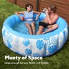 SLOOSH Inflatable Swimming Pool,5.5ft x 20 Inch Full-Sized Blow Up