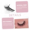 WOONEKY 1pair Natural False Eyelash Extensions for Women Middle Eastern