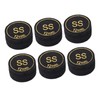 6pcs Pool Billiard Cue Tips 12mm Billiard Pool Cues Tips