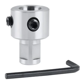 Accusize Industrial Tools 3/4 in. Annular Cutter Extension for a 3/4'' / 19.05 mm Weldon Shank Annular Cutter, 1" Long, Weldon Adapter, 0519-0025