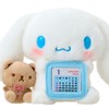 Sanrio 622869 Plush Calendar, 2026 Cinnamorol, Polyester, PVC, Paper, Desk