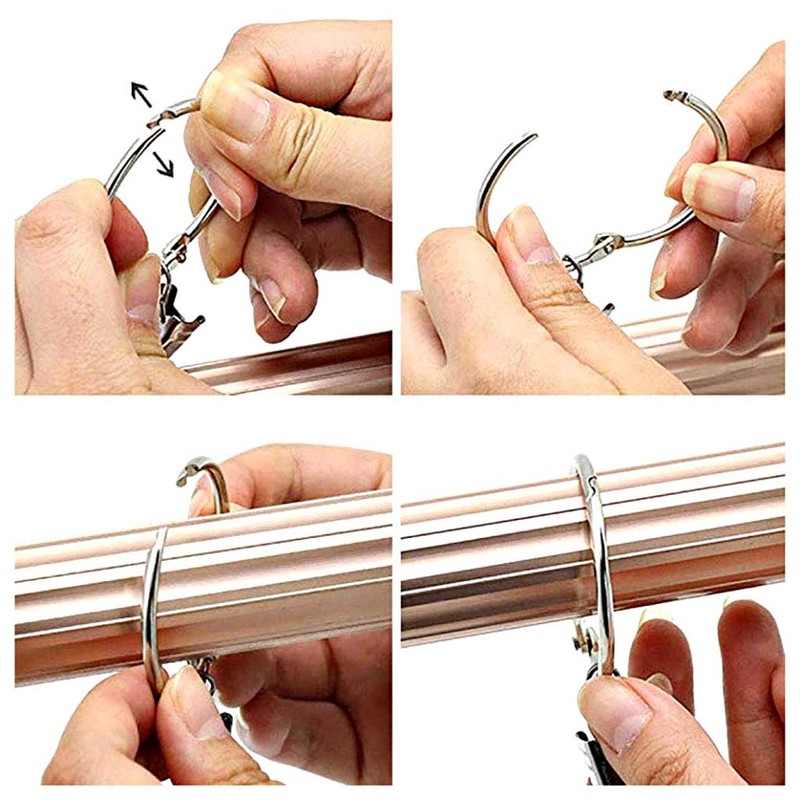C.M. Curtain Ring, Sliding Ring Opening Design, Curtain Ring Hook,
