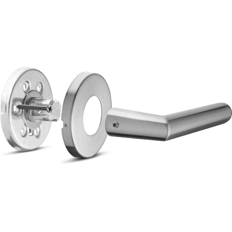 Berlin Modisch Privacy Lever Door Handle Sleek Round Easy to