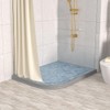 Duzzy 39 Inch Shower Threshold Water Dam, Shower Water Guard