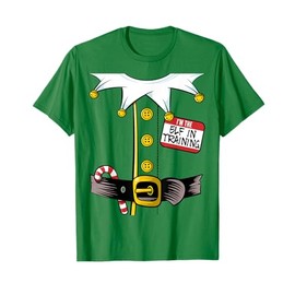 I'm The ELF IN TRAINING: Christmas Elf Costume T-Shirt T-Shirt
