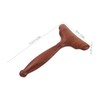 Mikinona 2pcs Wooden Gua Sha Facial Tools Portable Handheld Massage